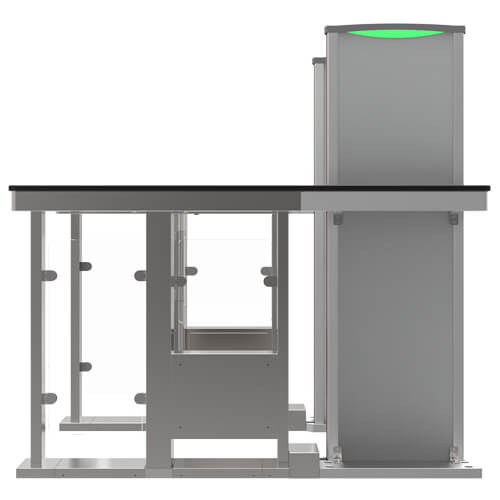 Турникет с интегрированным металлодетекторомMST150 - фото4