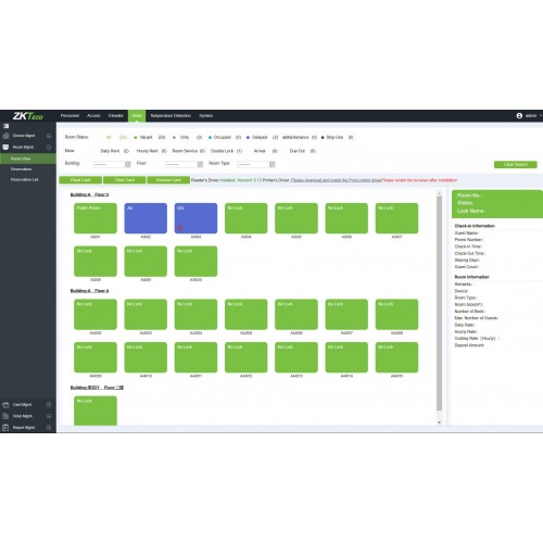 Интеллектуальная платформа для отелейZKBioHLMS - фото8