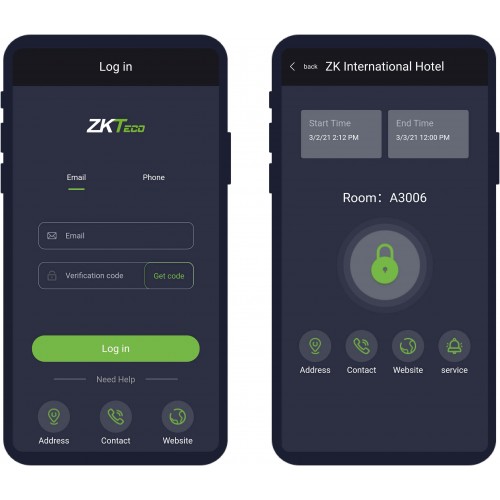 Интеллектуальная платформа для отелейZKBioHLMS