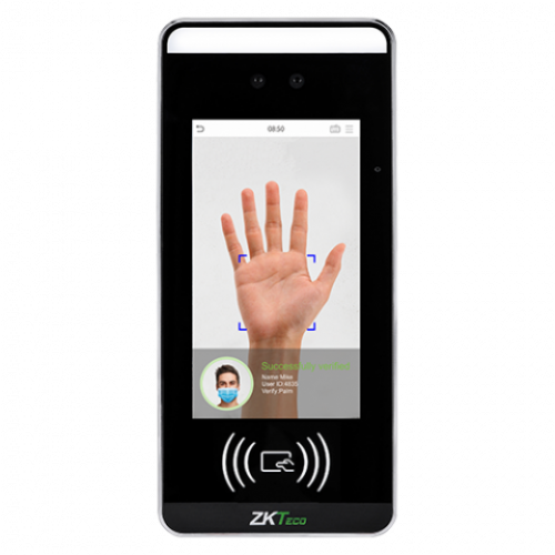 Биометрический терминал СКУД распознавания лиц и считывателем картSpeedFace-V5L-RFID