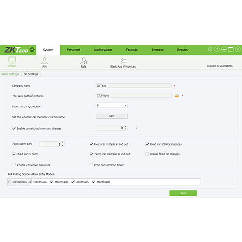 Программное обеспечение для управления парковкойZKParking - фото2