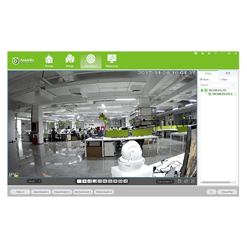 Программное обеспечение для систем видеонаблюденияAntarVis