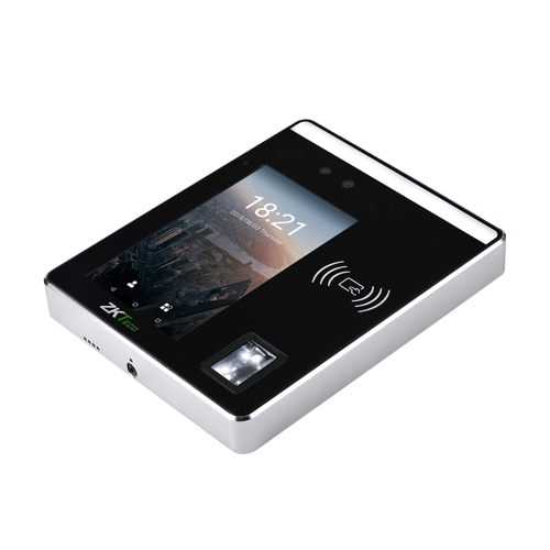 Биометрический терминал СКУД распознавания лиц со считывателем отпечатка пальцаSpeedFace-H5 - фото3