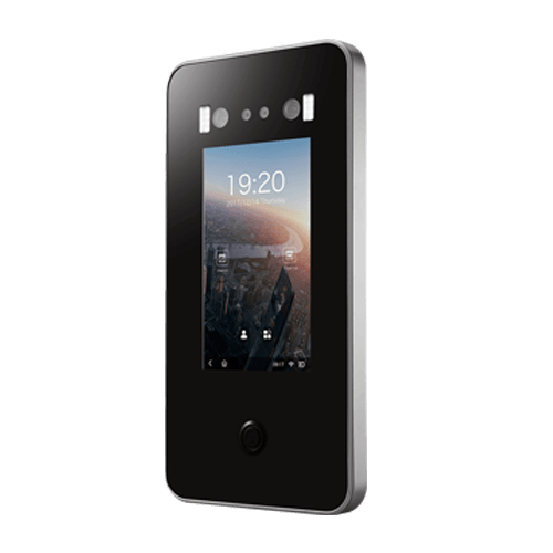 Биометрический терминал СКУД распознавания лиц со считывателем отпечатка пальцаFaceDepot-7A - фото2