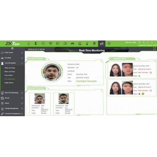 Веб-платформаZKBioSecurity-V5000 - фото6